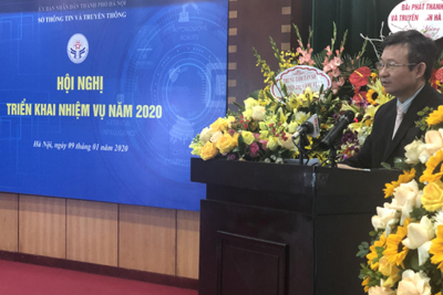 Sở TT&TT Hà Nội hoàn thành toàn diện các nhiệm vụ được đề ra trong năm 2019