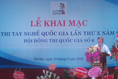 Khai mạc Kỳ thi tay nghề Quốc gia lần thứ X - Hội đồng thi số 6