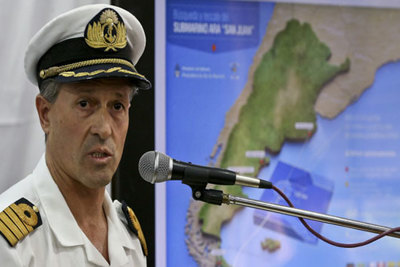 Argentina: Các mảnh vỡ mới phát hiện không phải của tàu ngầm mất tích