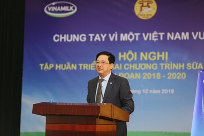 Tập huấn triển khai Đề án Sữa học đường tại Hà Nội: Đồng lòng vì một Việt Nam vươn cao