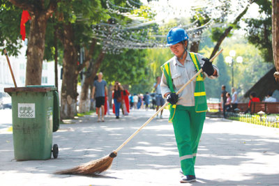 Thầm lặng vì Thủ đô sạch đẹp