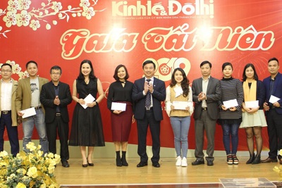 Những hình ảnh đáng nhớ tại Gala tất niên 2019 báo Kinh tế & Đô thị