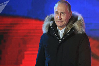 Lãnh đạo nhiều nước chúc mừng Tổng thống Putin tái đắc cử nhiệm kỳ thứ 4