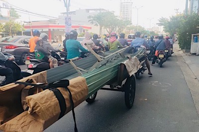 Hiểm họa từ xe lôi kéo