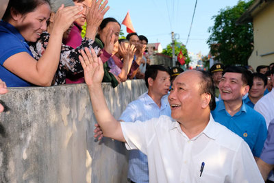Thủ tướng Nguyễn Xuân Phúc lần thứ ba đối thoại với công nhân