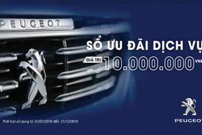 Peugeot Việt Nam tri ân khách hàng nhân dịp năm mới 2018