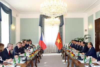 Tuyên bố chung Việt Nam - Cộng hòa Séc nhân chuyến thăm của Thủ tướng