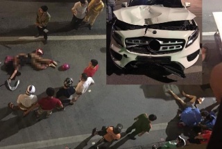 Hà Nội: Đâm tử vong 2 người phụ nữ trong hầm Kim Liên, tài xế Mercedes bỏ chạy