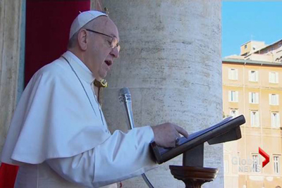 Giáo hoàng Francis kêu gọi giải pháp 2 nhà nước để giải quyết xung đột Israel-Palestine