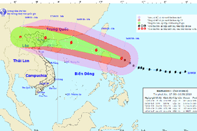 Hà Nội chủ động triển khai các giải pháp ứng phó siêu bão Mangkhut