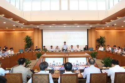 Hà Nội nhấn mạnh các giải pháp phát triển kinh tế xã hội trong quý III/2019