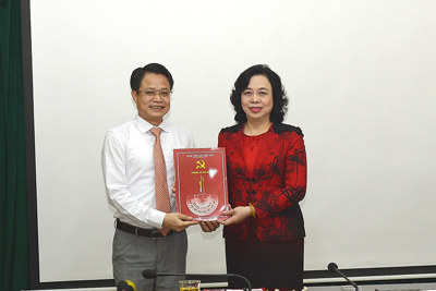 Đồng chí Đào Ngọc Triệu giữ chức Chủ tịch Hội Chữ thập đỏ Thành phố