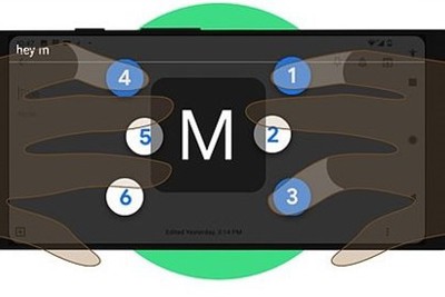 Đã có bàn phím chữ nổi ảo cho điện thoại Android