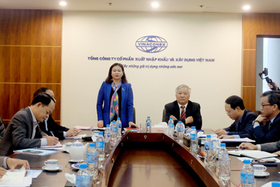Trưởng Ban Dân vận Thành ủy Nguyễn Thị Tuyến: Tổng Công ty Vinaconex tập trung cao độ thực hiện Đại hội các chi bộ trực thuộc
