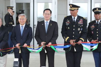 Mỹ mở căn cứ quân sự lớn nhất tại Hàn Quốc