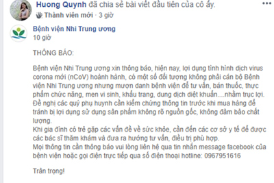 Giả danh bác sĩ, lợi dụng dịch nCoV, bán thực phẩm chức năng không rõ nguồn gốc