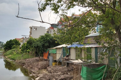 Huyện Thường Tín: Nhức nhối nạn lấn chiếm bờ sông