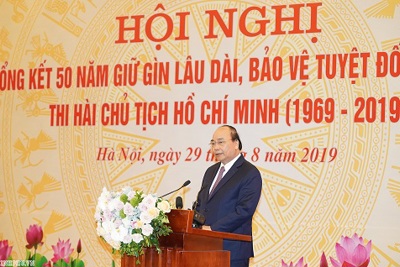 Tổng kết 50 năm giữ gìn tuyệt đối an toàn thi hài Chủ tịch Hồ Chí Minh
