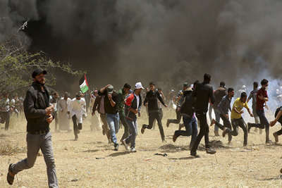 Phản ứng của cộng đồng quốc tế khi quân đội Isarel bắn chết hàng chục người Palestine
