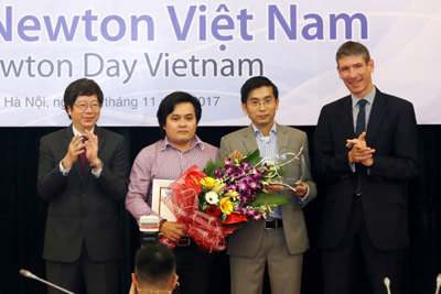 Trao giải thưởng Newton Việt Nam trị giá 200.000 bảng Anh