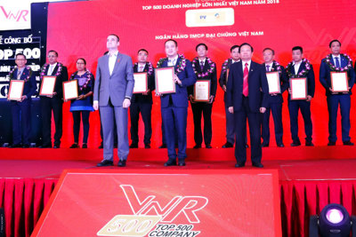 PVcomBank tiếp tục lọt top doanh nghiệp lớn nhất Việt Nam