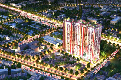 Hanoi Paragon hút khách nhờ vị trí vàng và thiết kế căn hộ đẳng cấp ngay trung tâm Cầu Giấy