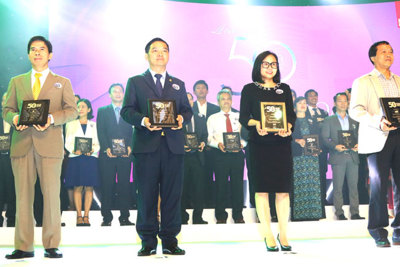 Tập đoàn Xây dựng Hòa Bình Đạt Top 3 Công ty Kinh doanh hiệu quả nhất Việt Nam 2017