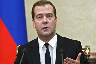 Thủ tướng Medvedev khẳng định kinh tế Nga vẫn trụ vững trước lệnh trừng phạt mới của Mỹ