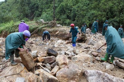 Lai Châu: Nậm Nhùn không còn bản nào bị cô lập sau mưa lũ