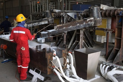 Viện Dầu khí Việt Nam cung cấp 85 tấn anode cho mỏ Cá Tầm