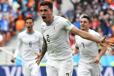 Bộ đôi Cavani - Suarez vô duyên, Uruguay thắng nhọc Ai Cập