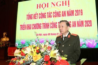 Đại tướng Tô Lâm: Công an Hà Nội tập trung đấu tranh kéo giảm tội phạm