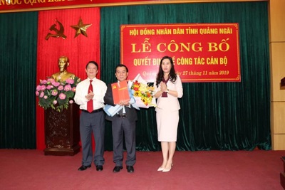 Quảng Ngãi: Công bố Nghị quyết phê chuẩn kết quả bầu Phó Chủ tịch HĐND tỉnh