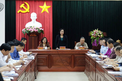 Phó Bí thư Thường trực Thành ủy Ngô Thị Thanh Hằng: Chú trọng mở rộng các vùng sản xuất nông nghiệp chất lượng cao