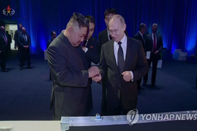 Truyền thông Triều Tiên ca ngợi cuộc gặp thượng đỉnh Kim - Putin