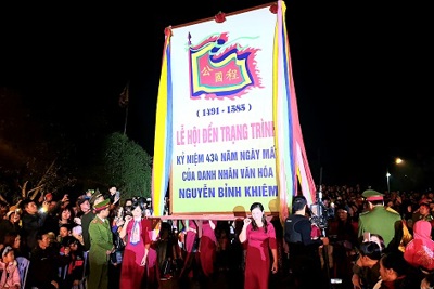 Kỷ niệm 434 năm Ngày mất Trạng Trình Nguyễn Bỉnh Khiêm