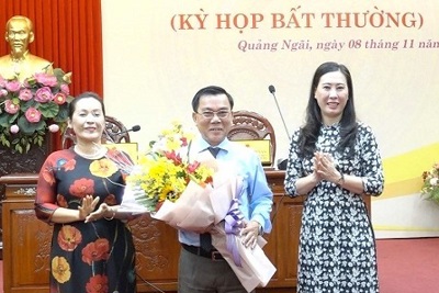 Quảng Ngãi có Phó Chủ tịch HĐND tỉnh mới
