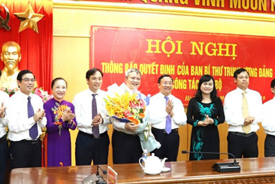 Ủy viên UBKT Trung ương Trần Tiến Hưng làm Phó Bí thư Tỉnh ủy Hà Tĩnh