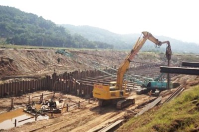 Huyện Ba Vì đã giải phóng mặt bằng trên 80% dự án cải tạo sông Tích