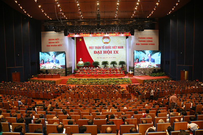 Đại hội Mặt trận Tổ quốc Việt Nam lần thứ IX: “Đoàn kết - Dân chủ - Đổi mới - Phát triển”