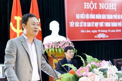 Cử tri huyện Gia Lâm tiếp tục kiến nghị các vấn đề dân sinh