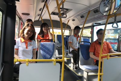 Hà Nội mở thêm tuyến buýt mới kết nối khu công nghệ cao Hòa Lạc