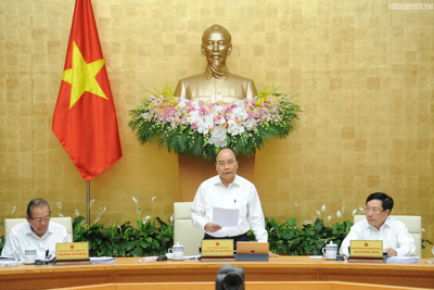 Thủ tướng Nguyễn Xuân Phúc chủ trì Phiên họp chuyên đề về xây dựng pháp luật