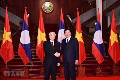 Đưa quan hệ đoàn kết đặc biệt Việt Nam-Lào ngày càng khăng khít