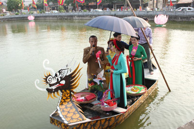 Sôi nổi nhiều hoạt động trước nghi lễ dâng hương Quốc tổ tại lễ hội Bình Đà