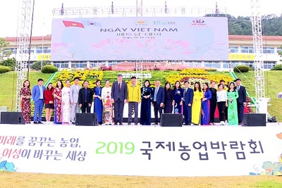 Triển lãm quốc tế nông nghiệp tại Hàn Quốc và "Ngày Việt Nam 2019"