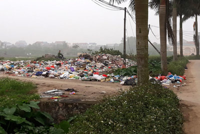 [Bạn đọc viết] Bãi rác gây ô nhiễm nghiêm trọng
