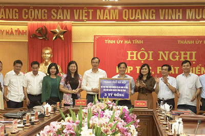 Hà Nội – Hà Tĩnh: Thúc đẩy hợp tác trên nhiều lĩnh vực