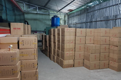 TP Hồ Chí Minh: Tạm giữ gần 1 triệu khẩu trang y tế chuẩn bị xuất lậu ra nước ngoài