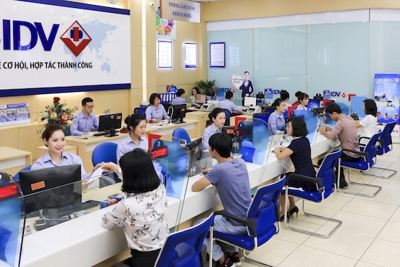 9 tháng, tăng trưởng cho vay của BIDV đạt gần 8,6%